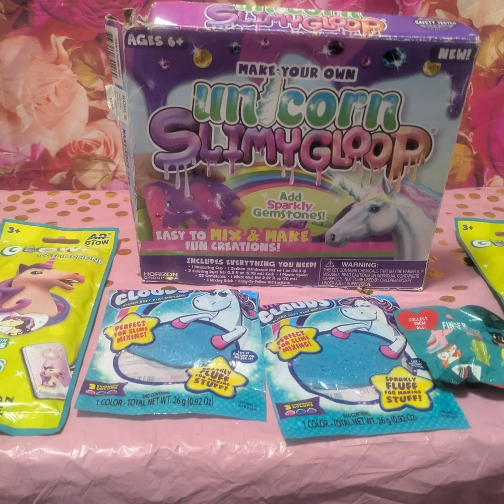 Unicorn Party Kit - Purple and Blue